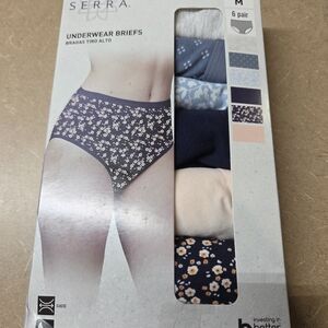 Serra Men's Underwear Briefs - Floral and Solid Pack